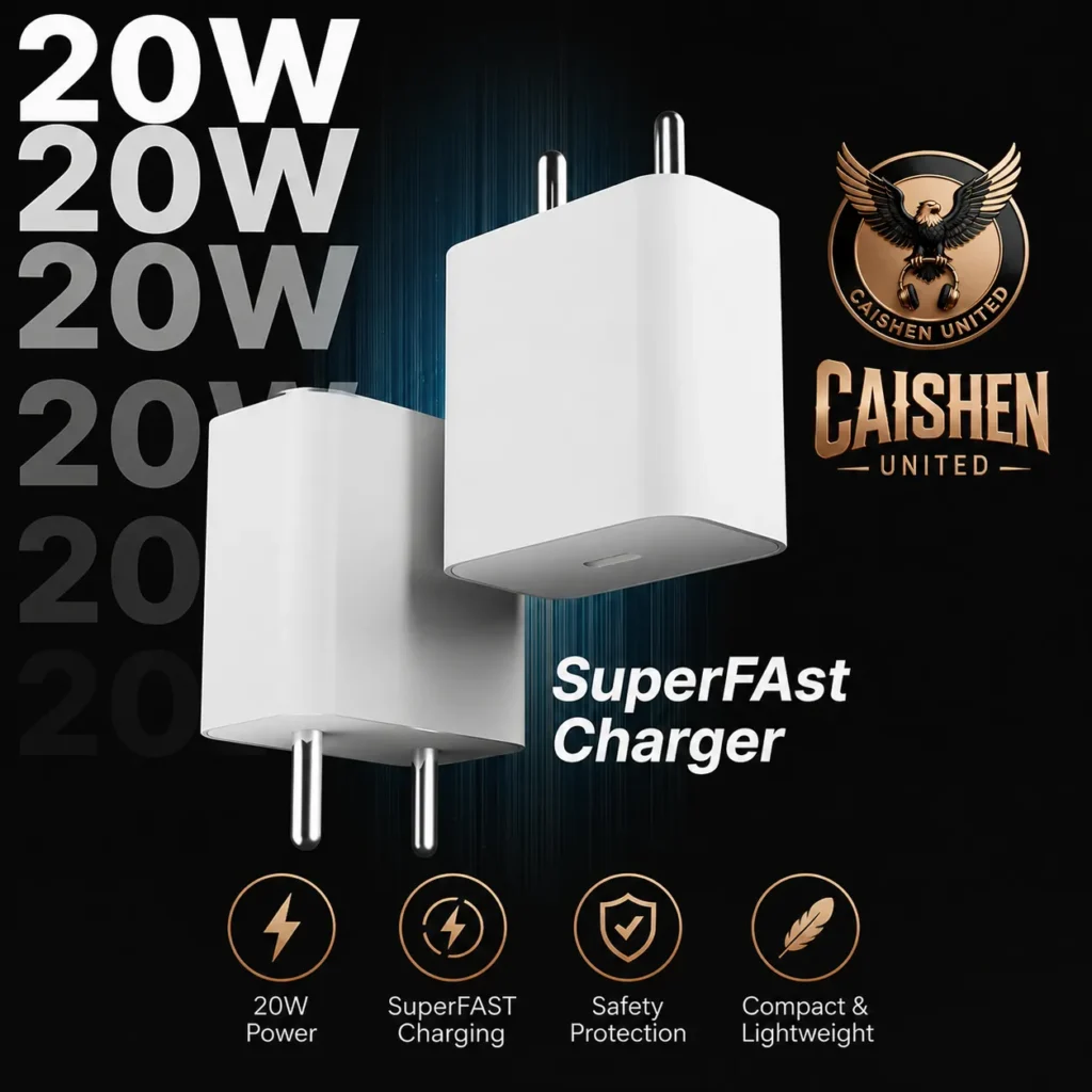 Charger - PowerSwift 20W Adaptor (Compatible with Apple Phones)