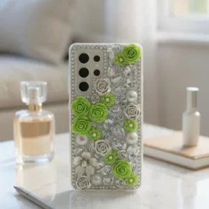 Samsung S25 Ultra - Lavender Crystal Bloom Cover