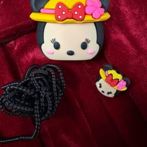 Charger Cover - Minnie Mouse Hat Buddy (Suitable with Apple Chargers)