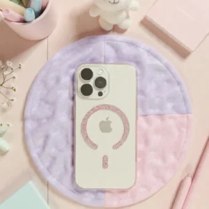 IPhone 16 Pro Max - Crystal Glitz MagShell (Anti Yellow)