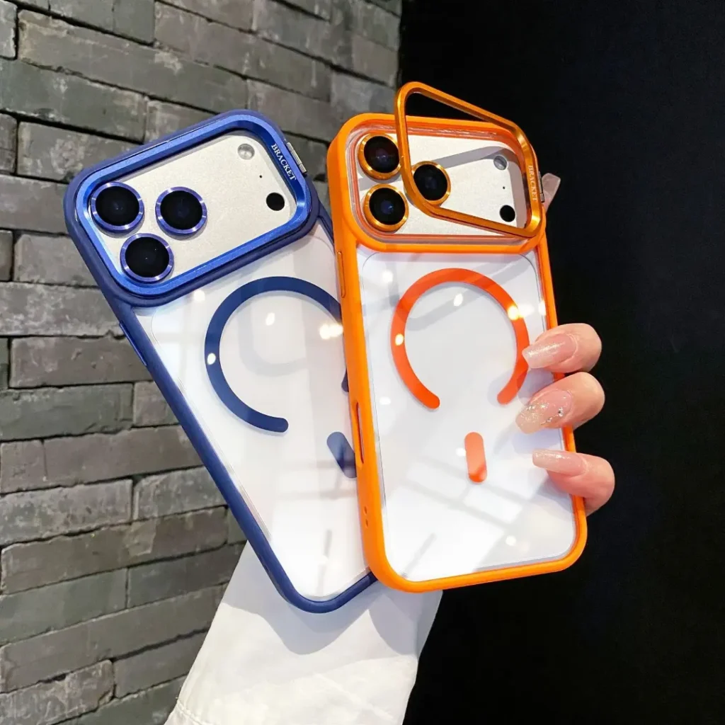 IPhone 17 Pro Max - Clear Forge Mag Shell with Stand