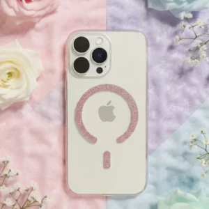 IPhone 16 Pro - Crystal Glitz MagShell (Anti Yellow)