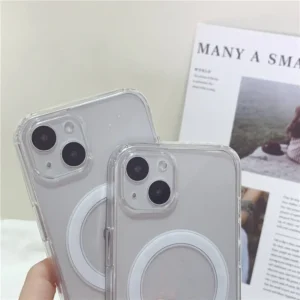 IPhone 15 - MagSafe PrismDuo Flux Ring ​(Transparent) Case