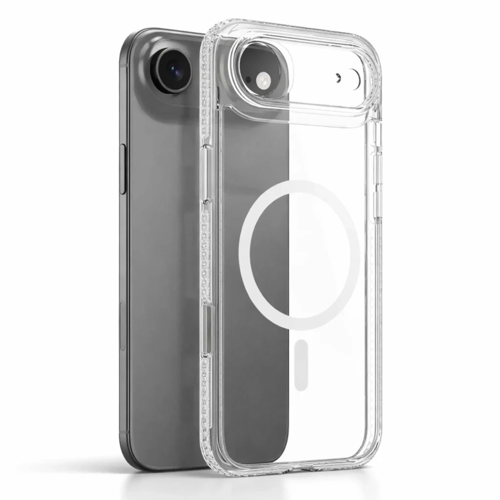 IPhone 17 AIR - Anti Yellow CrystalArc illumination ActiveRing Mag-Safe Case