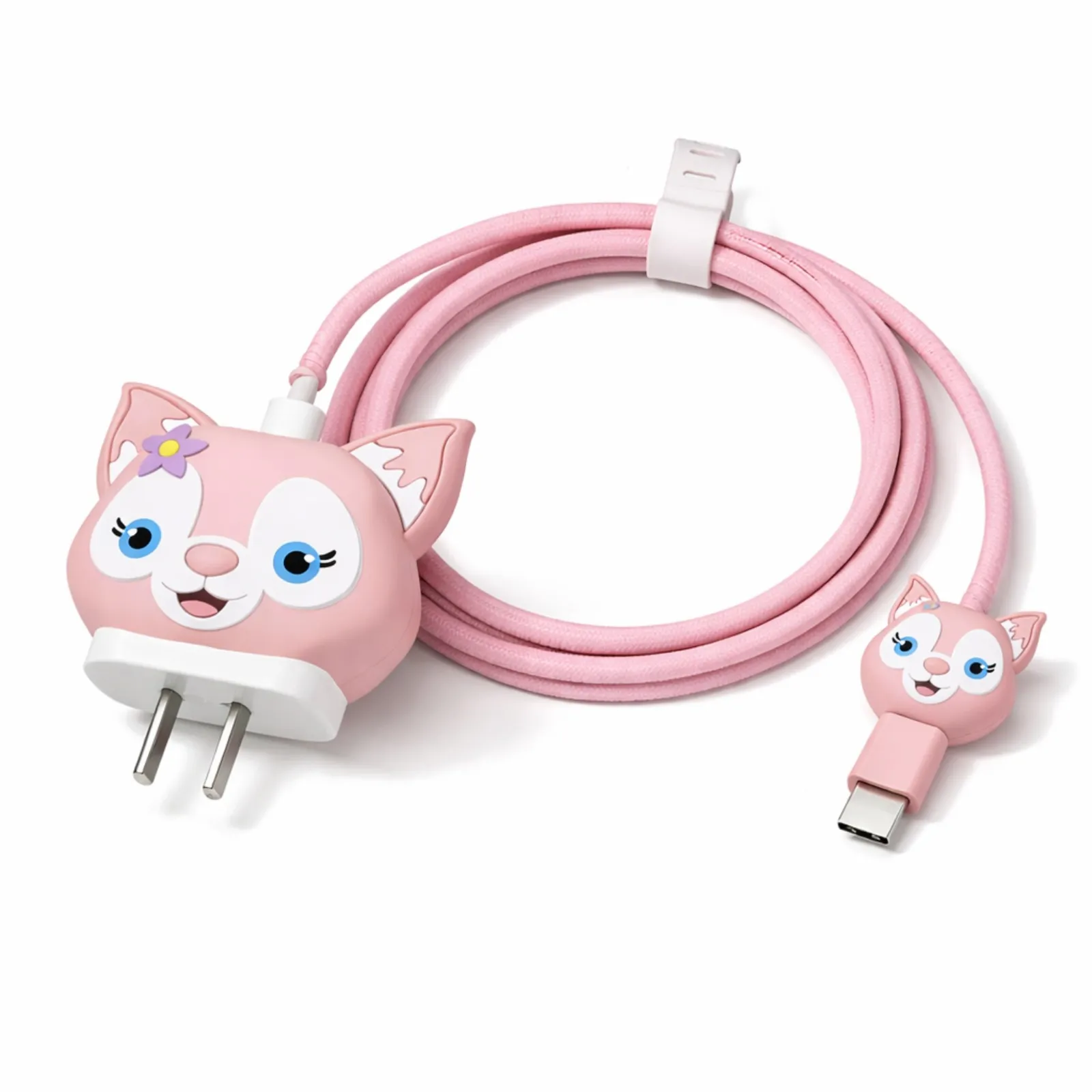 3D Kitty Charger Protector Cover for iPhone 18/20W - Image 2