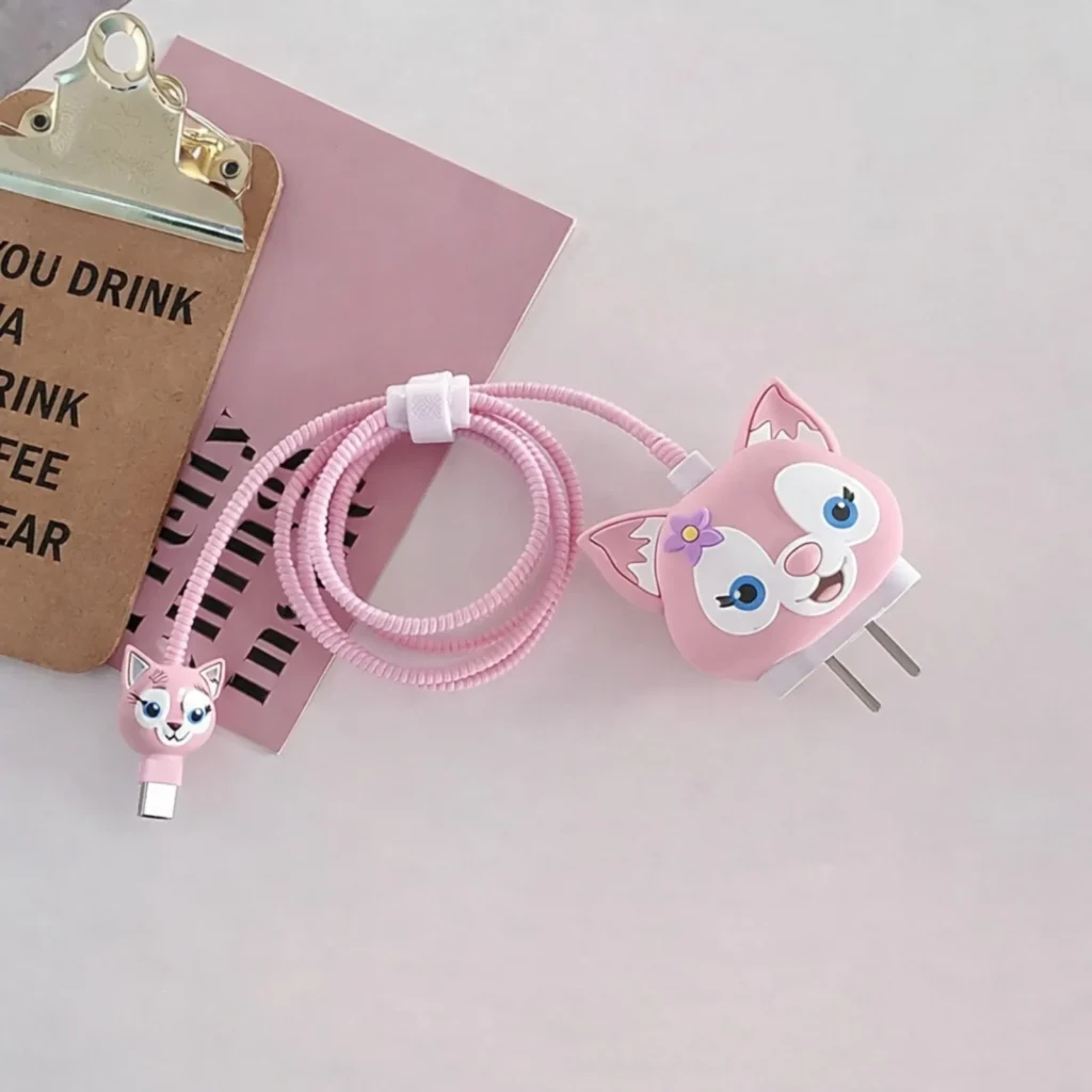3D Kitty Charger Protector Cover for iPhone 18/20W