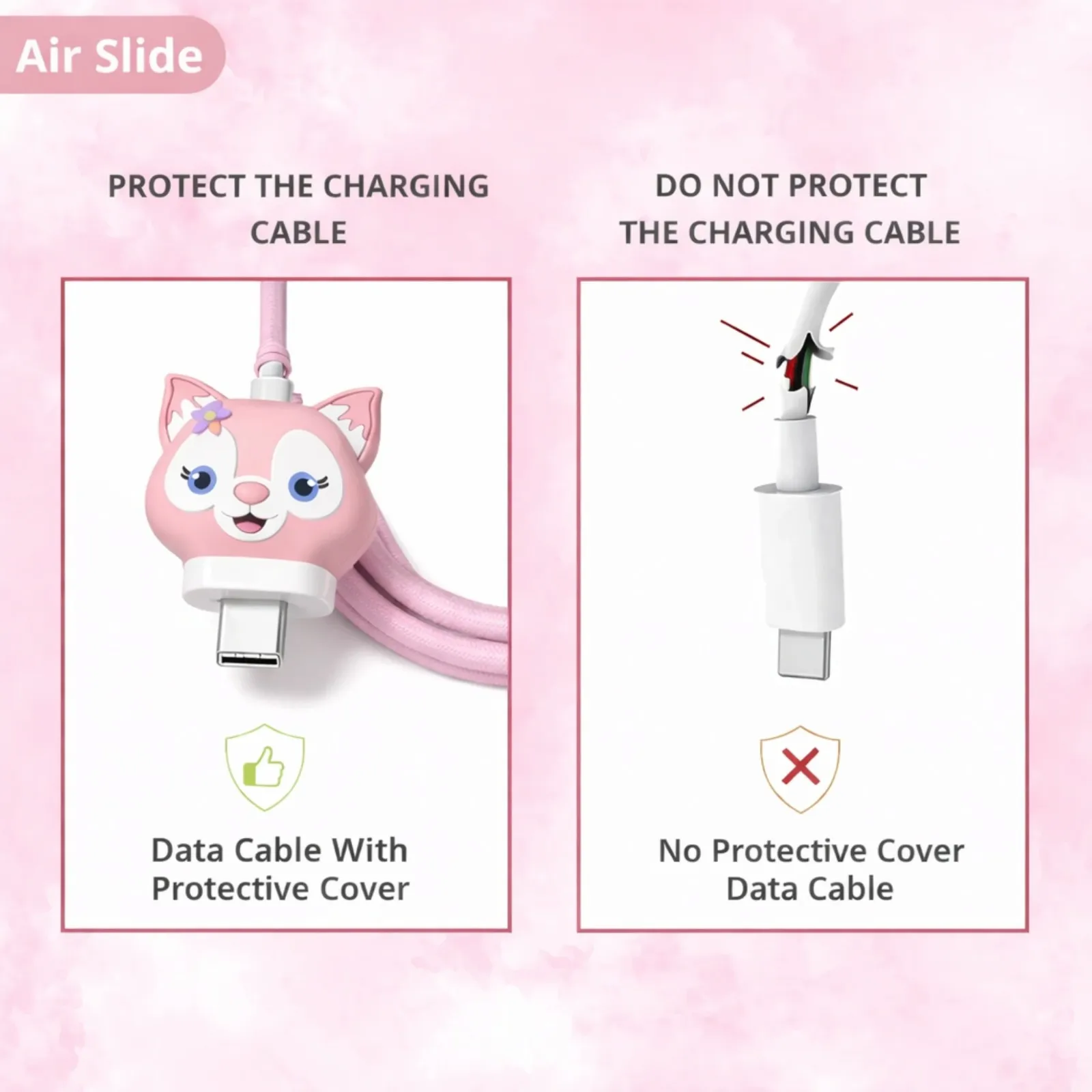 3D Kitty Charger Protector Cover for iPhone 18/20W - Image 3