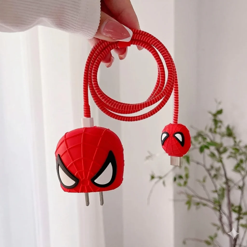Spider-Man Charger Protector Cover for iPhone 18/20W