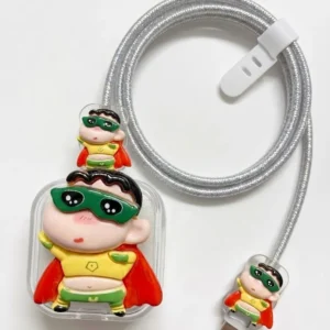 Super-Hero Shinchan Charger Protector for iPhone 18/20W