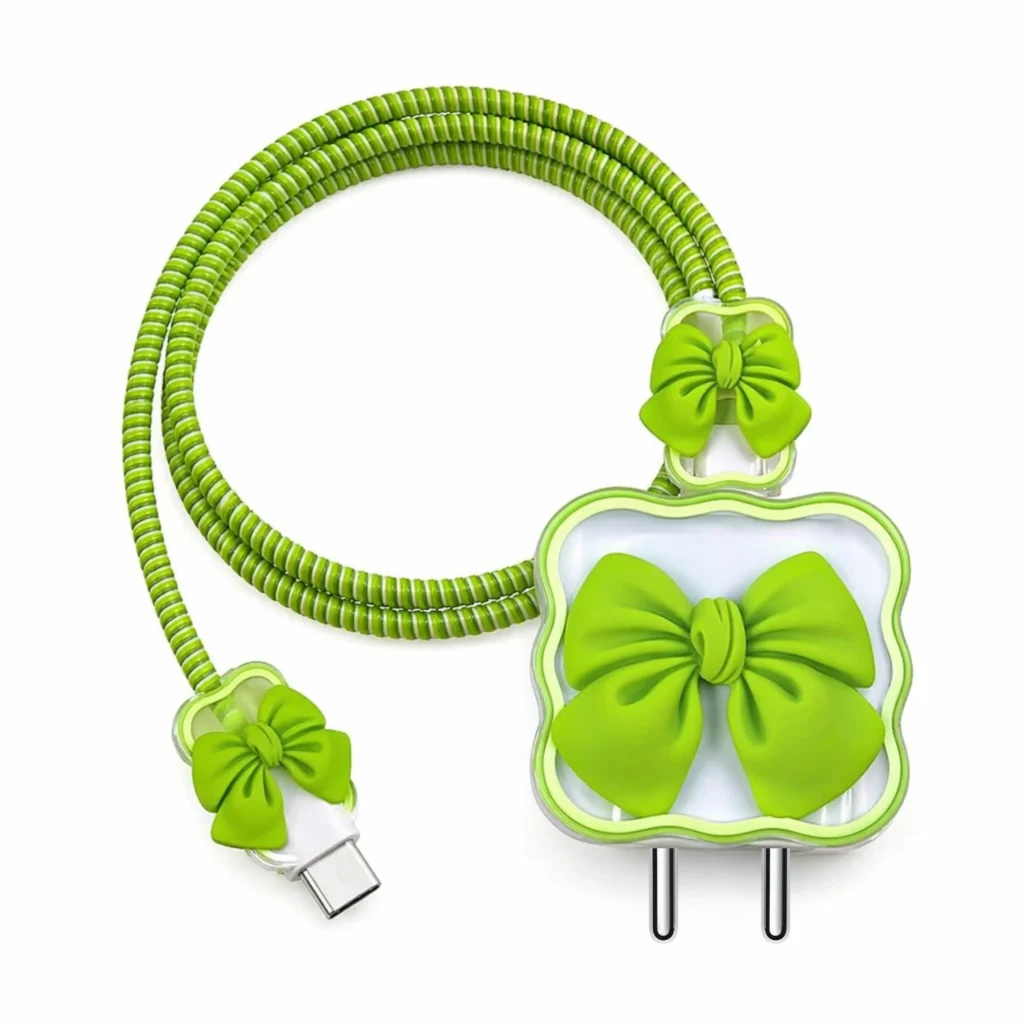 Green Bow Charger Protector for iPhone 18/20W